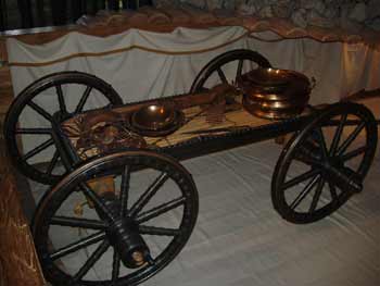 Neolithic Celtic cart and other metal work