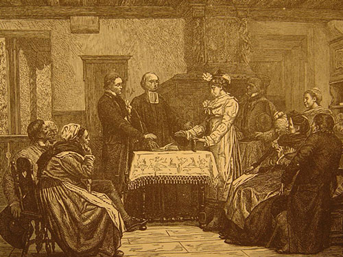 Protestant alsace couple getting married in Alsace France