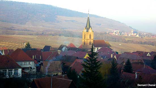 Rodern a small Alsace village in France