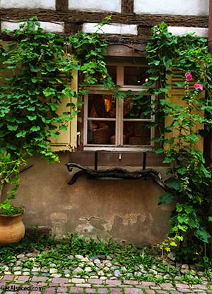 village house in Alsace France