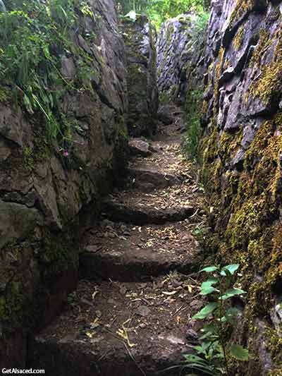 world war one trenches in alsace france