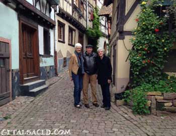 A beautiful village in Alsace